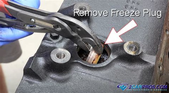 how to remove freeze plugs
