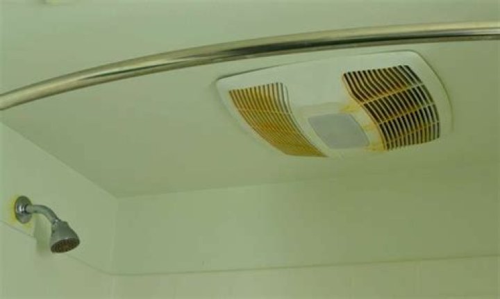 how to remove old bathroom fan light