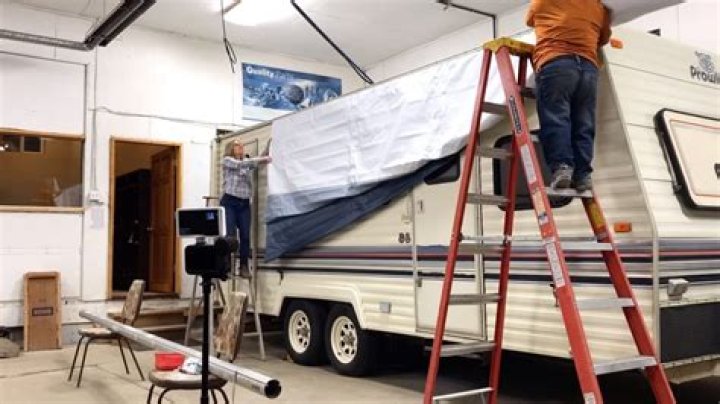 how to replace rv awning fabric