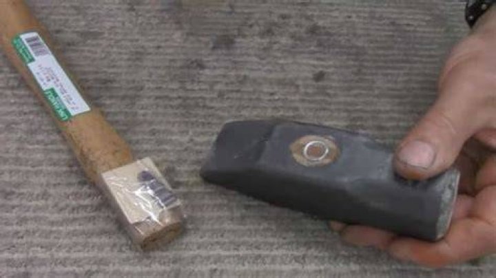 how to replace sledge hammer handle