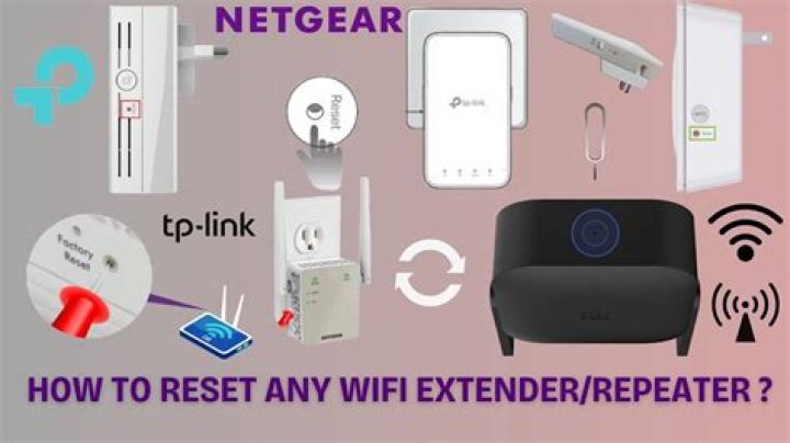 how to reset wifi repeater
