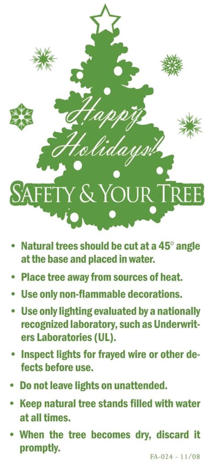 how to revive a dry christmas tree