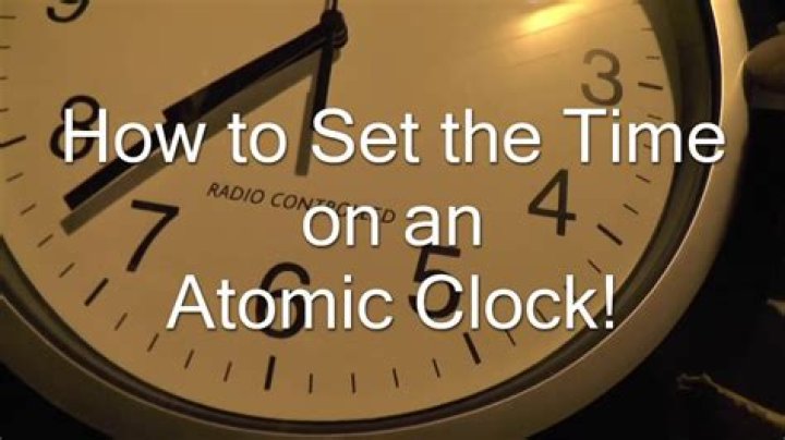 how to set a radio controlled clock