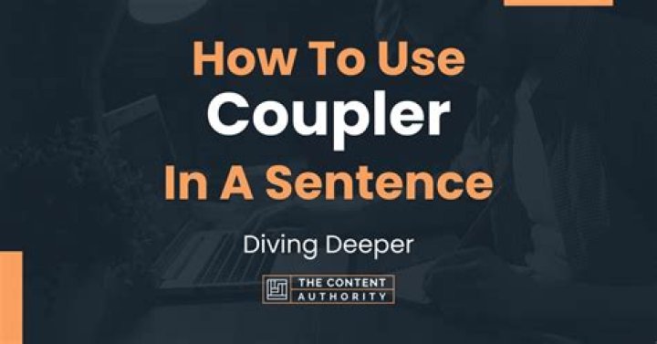 how to use a coupler