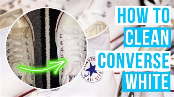 how to wash converse