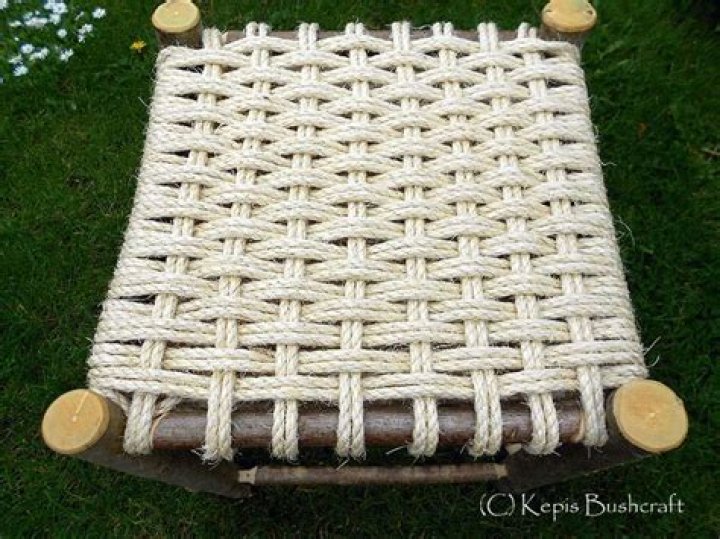 how to weave a chair seat with rope
