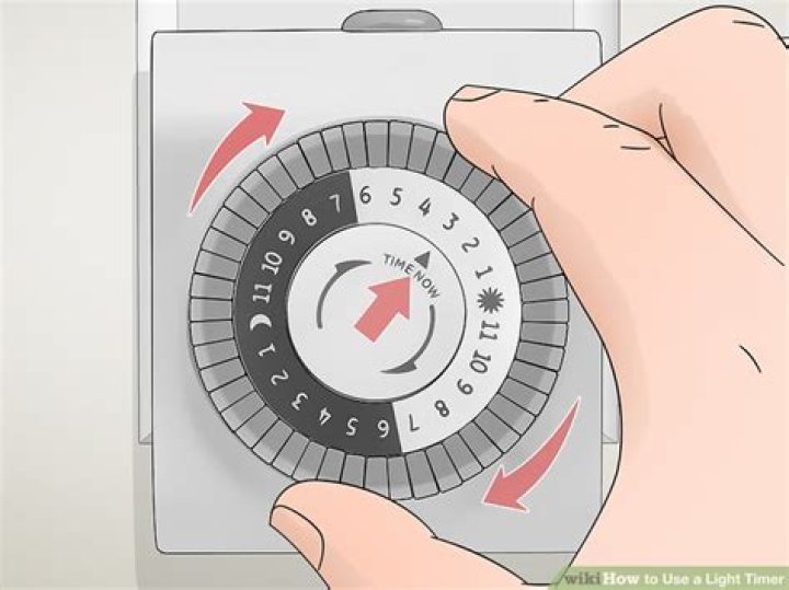 how to work a light timer