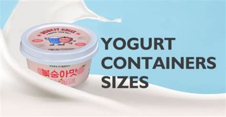 Is a yogurt cup 1 cup?