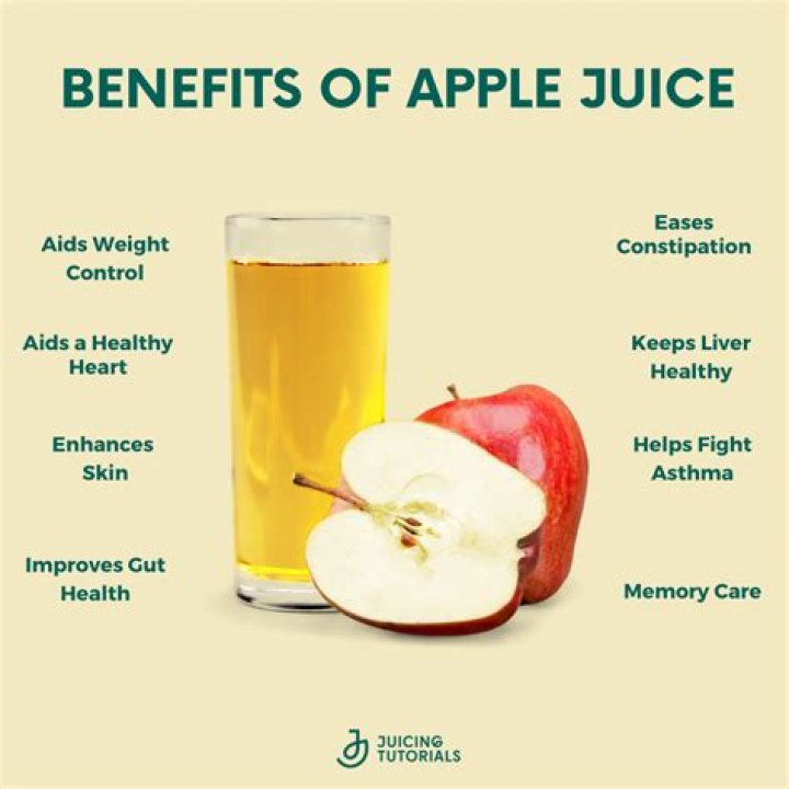 is apple juice good for you