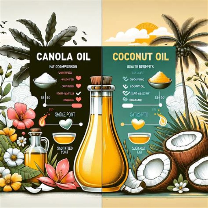Is canola oil the same as coconut oil