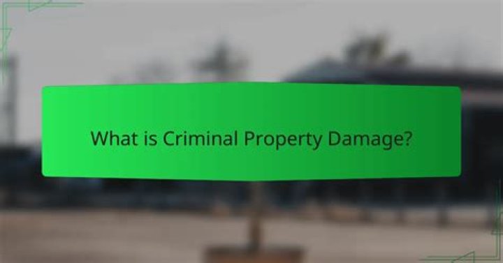 Is criminal damage summary only