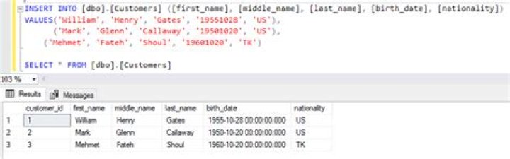 Is exist in SQL Server
