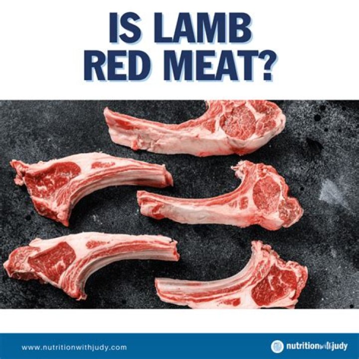 is lamb red meat