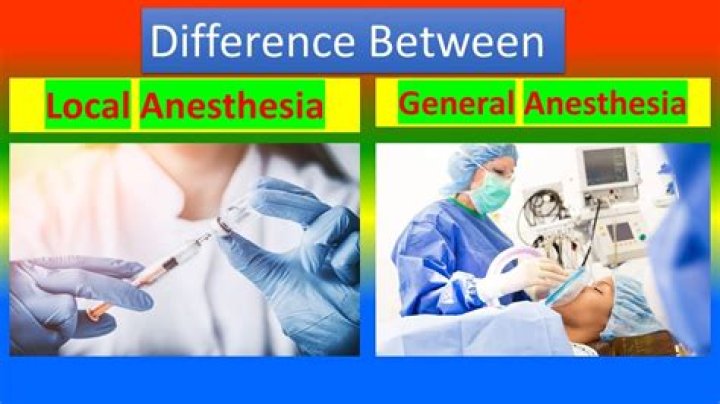 Is local anesthesia safer than general