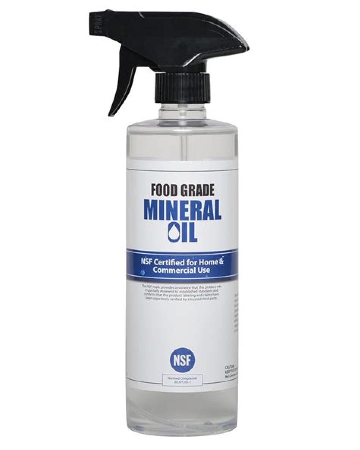is mineral oil food safe