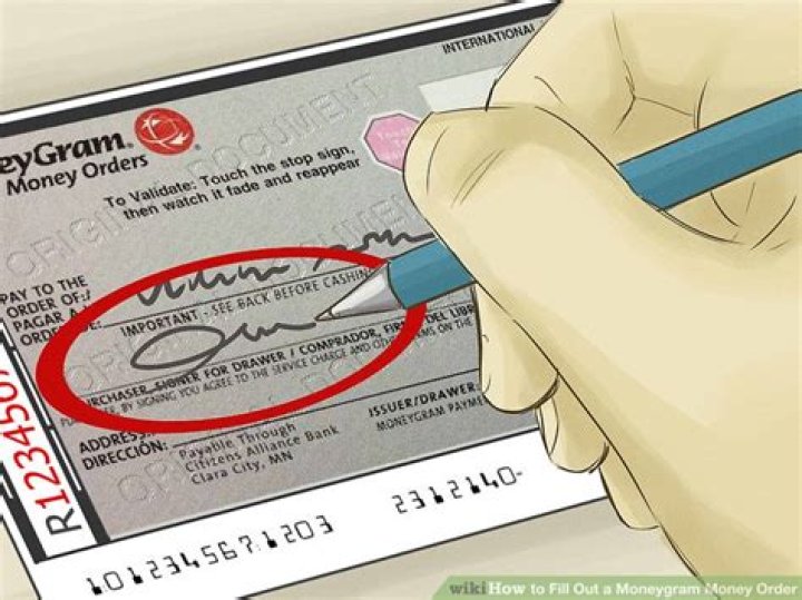 Is MoneyGram same as money order?