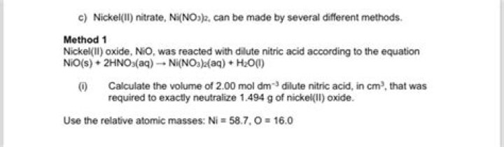 Is NI no3 2 aqueous