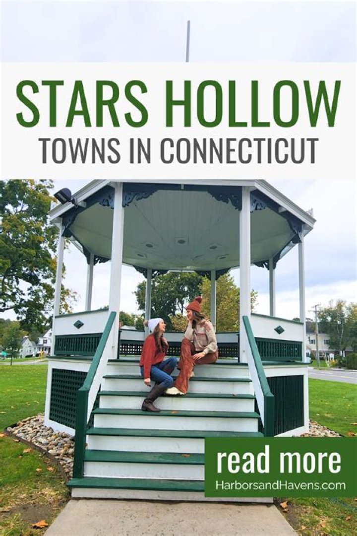 Is Stars Hollow a real town in Connecticut?