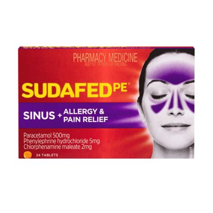 is sudafed an antihistamine