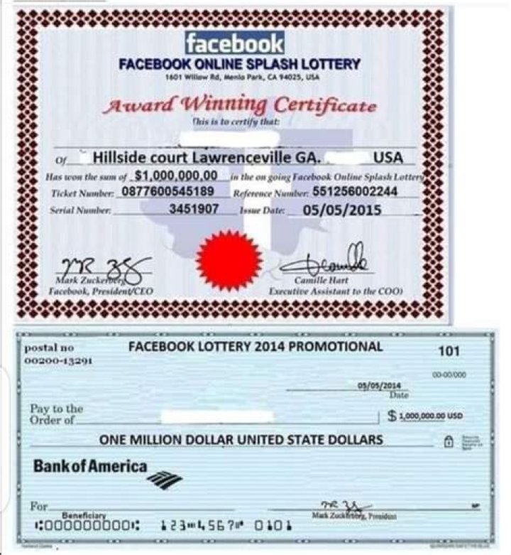 Is the Facebook lottery legit?