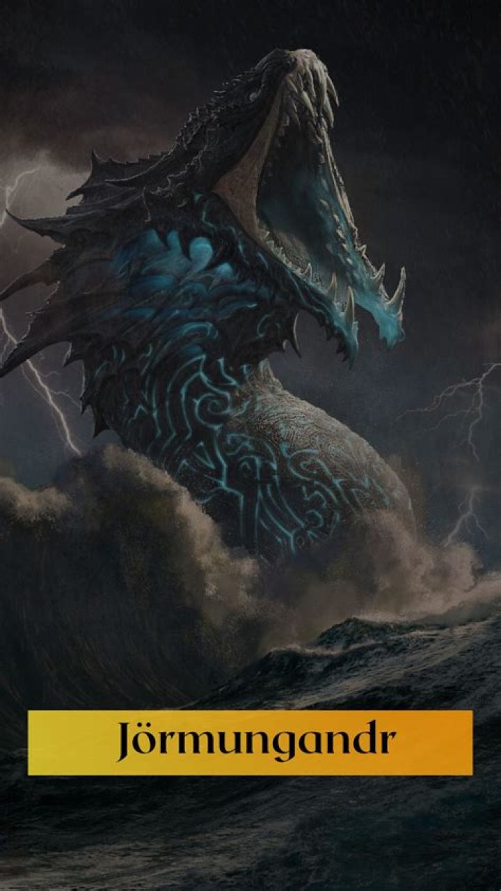 ,Is the world serpent Kratos grandson?,Jörmungandr shares similarities with his great-great grandfat