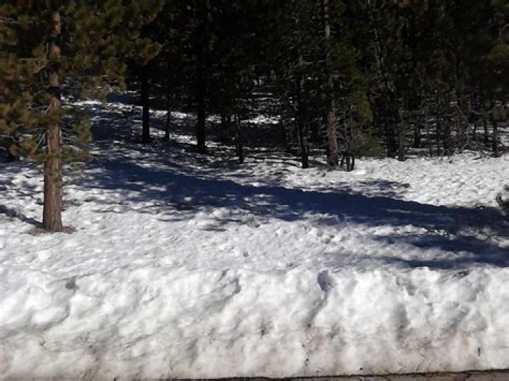 is there snow in frazier park