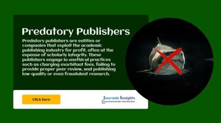Is World Scientific a predatory publisher?