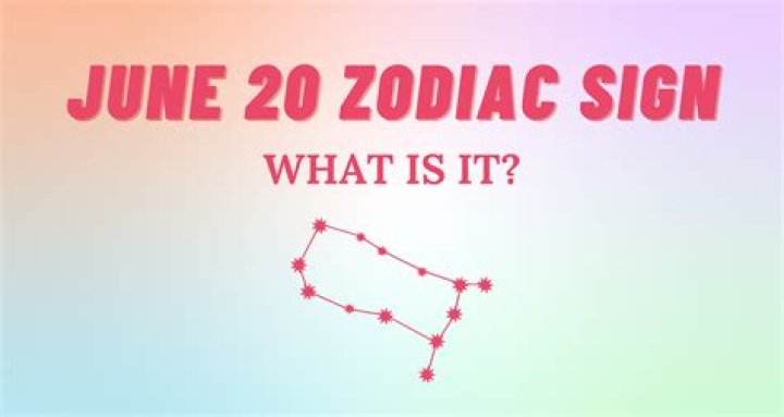june 20 zodiac sign