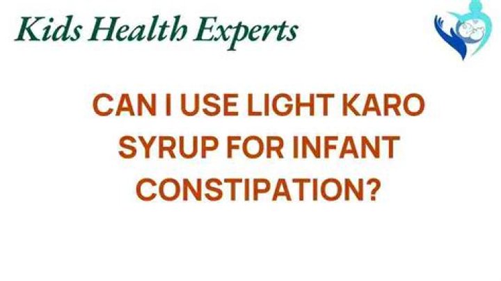 karo syrup for babies