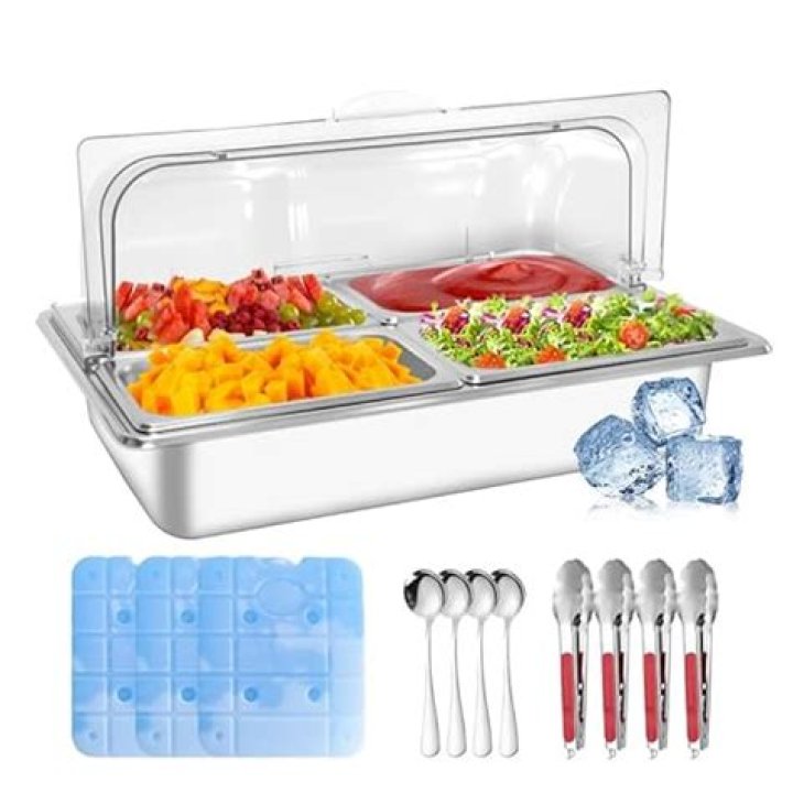 keeping food cold on buffet table
