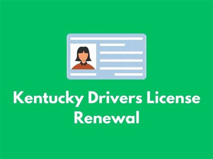 kentucky drivers license renewal
