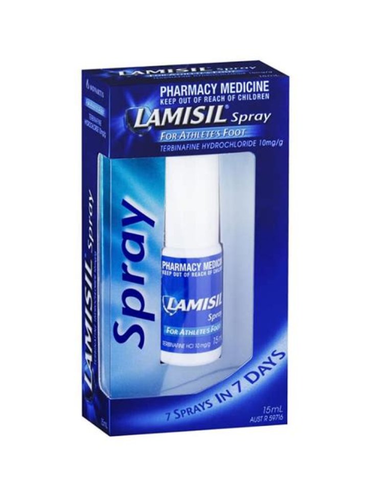 lamisil spray discontinued