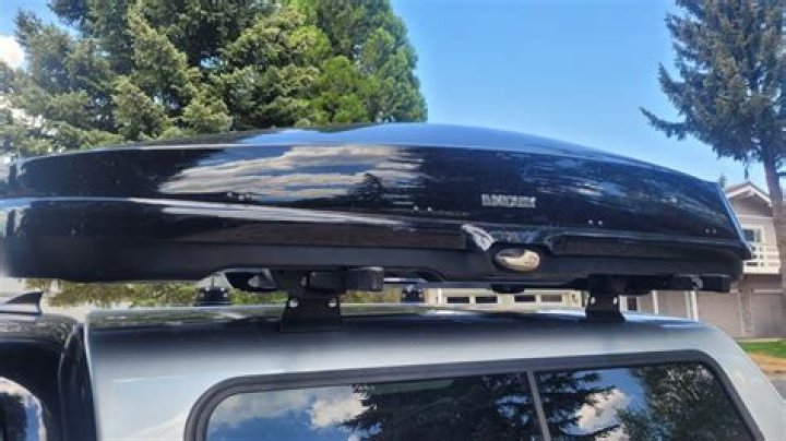 largest roof cargo box