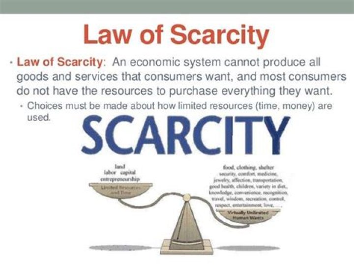 law of scarcity