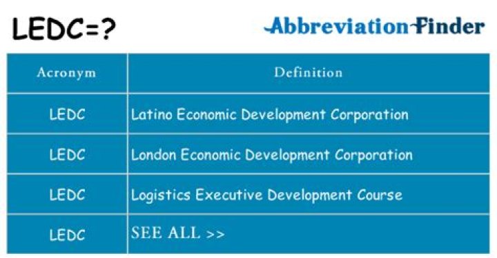ledc meaning