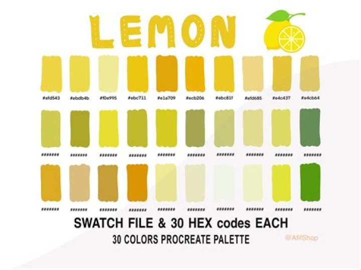 lemon colour