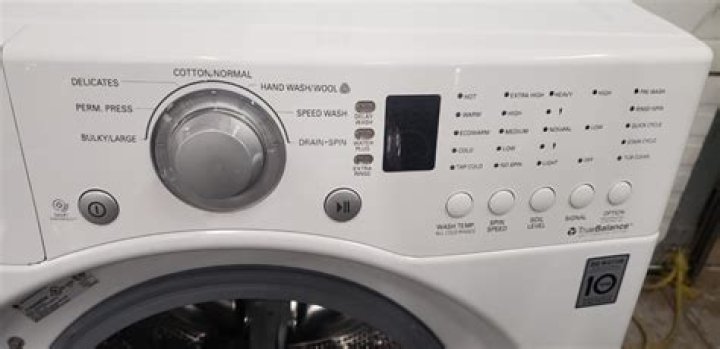lg washer water plus