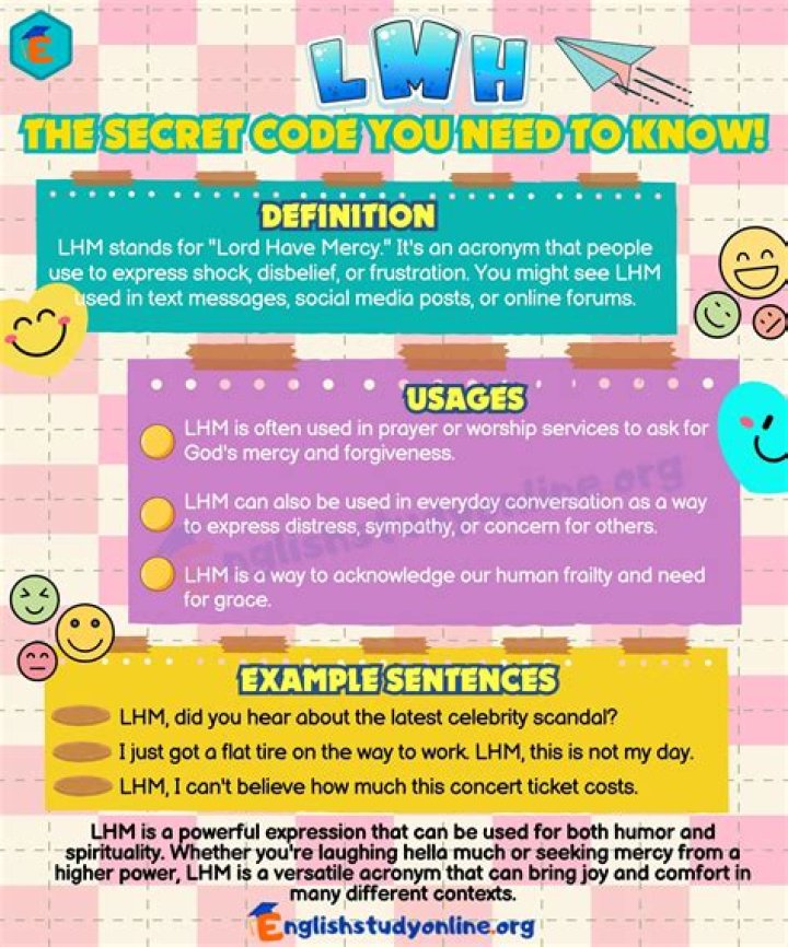 lhm meaning