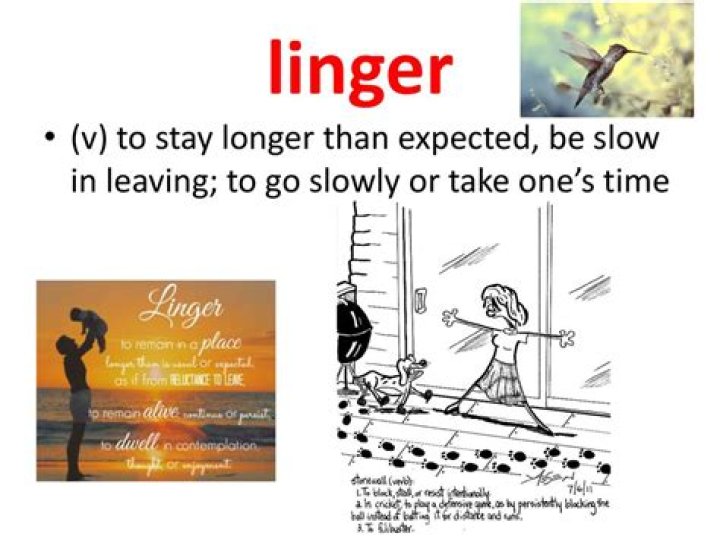 linger meaning