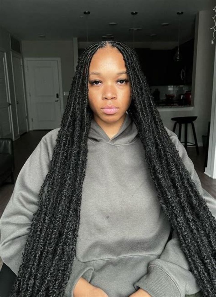 long faux locs