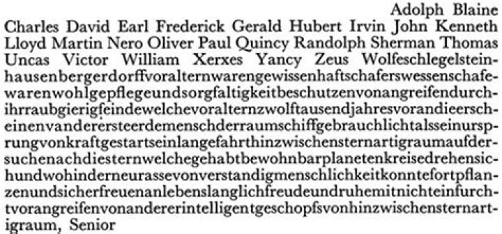 long last name