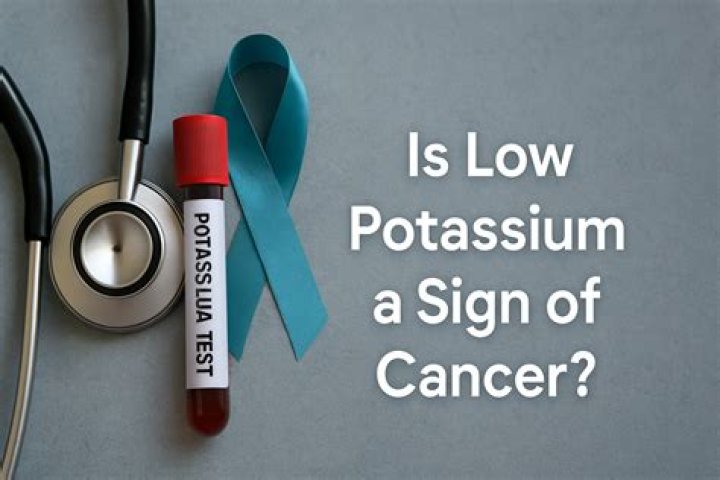 low potassium cancer
