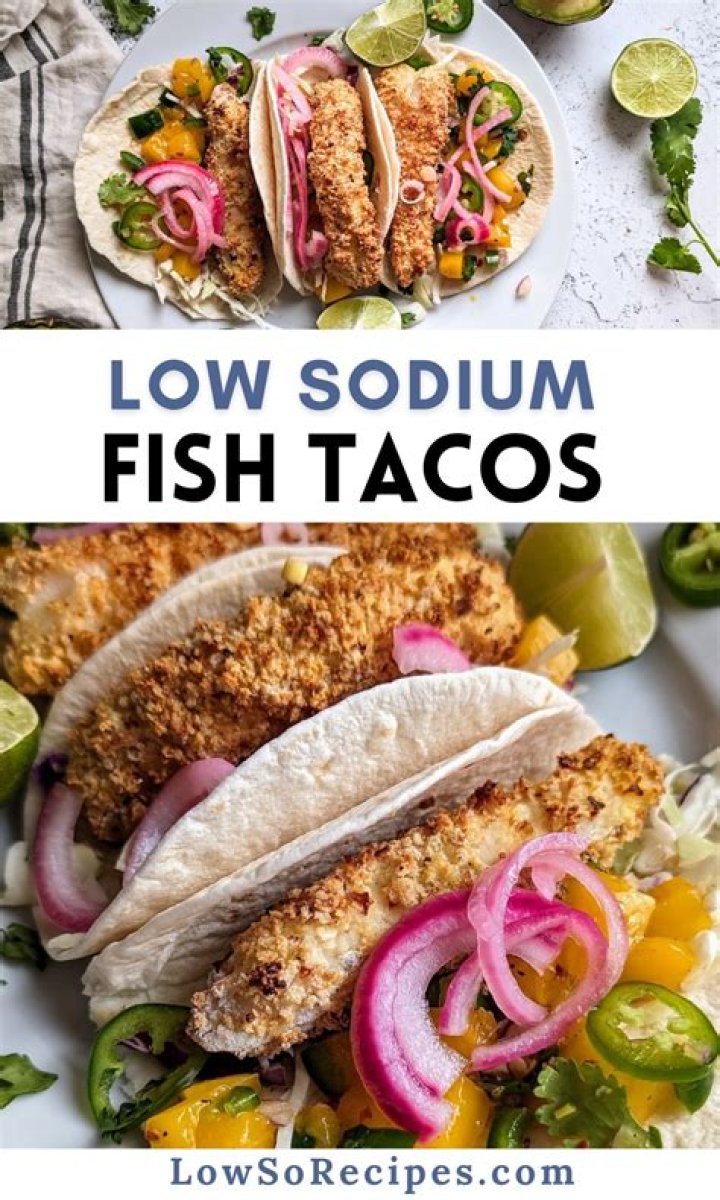 low sodium fish