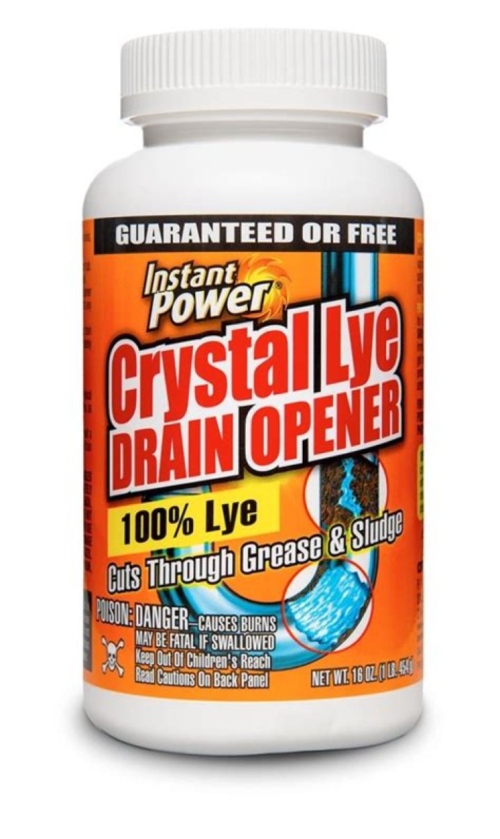 lye for drains