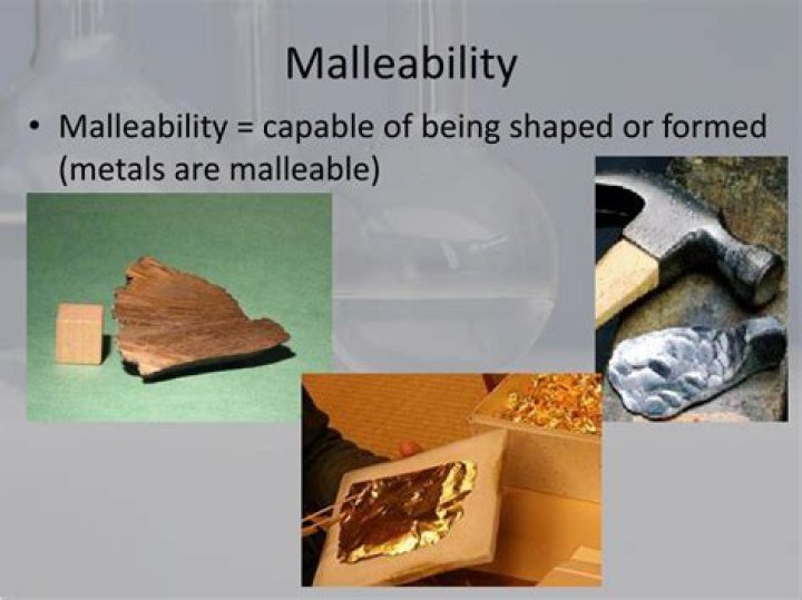 malleability physical or chemical property