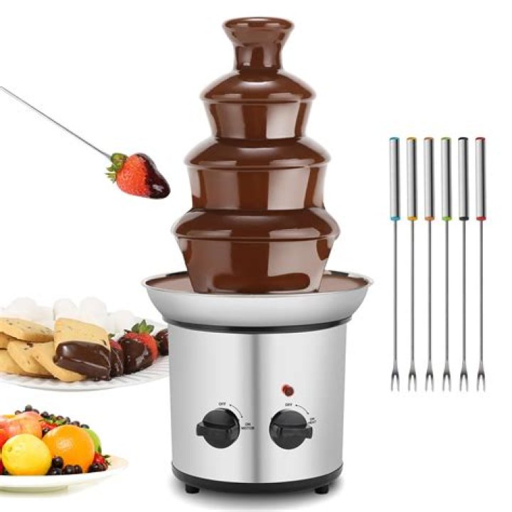 melting chocolate for fountain