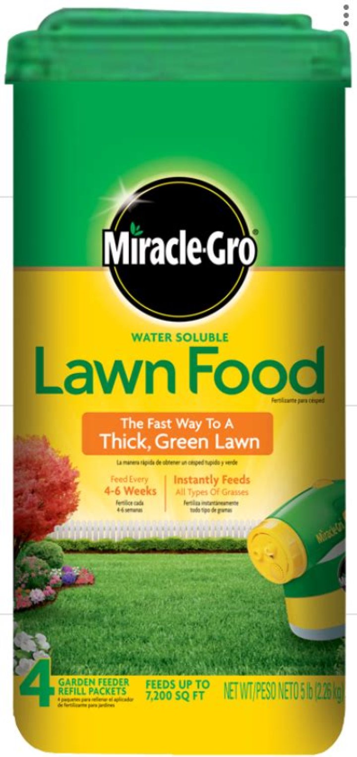 miracle gro lawn food