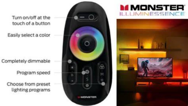 monster illuminessence led strip