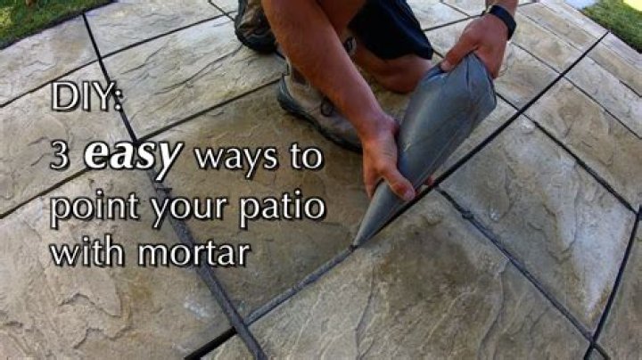 mortar mix for pointing paving slabs