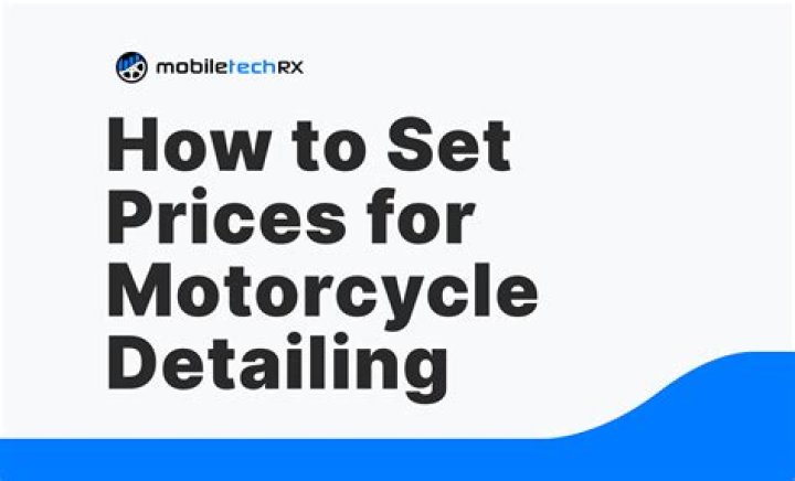 motorcycle detailing prices
